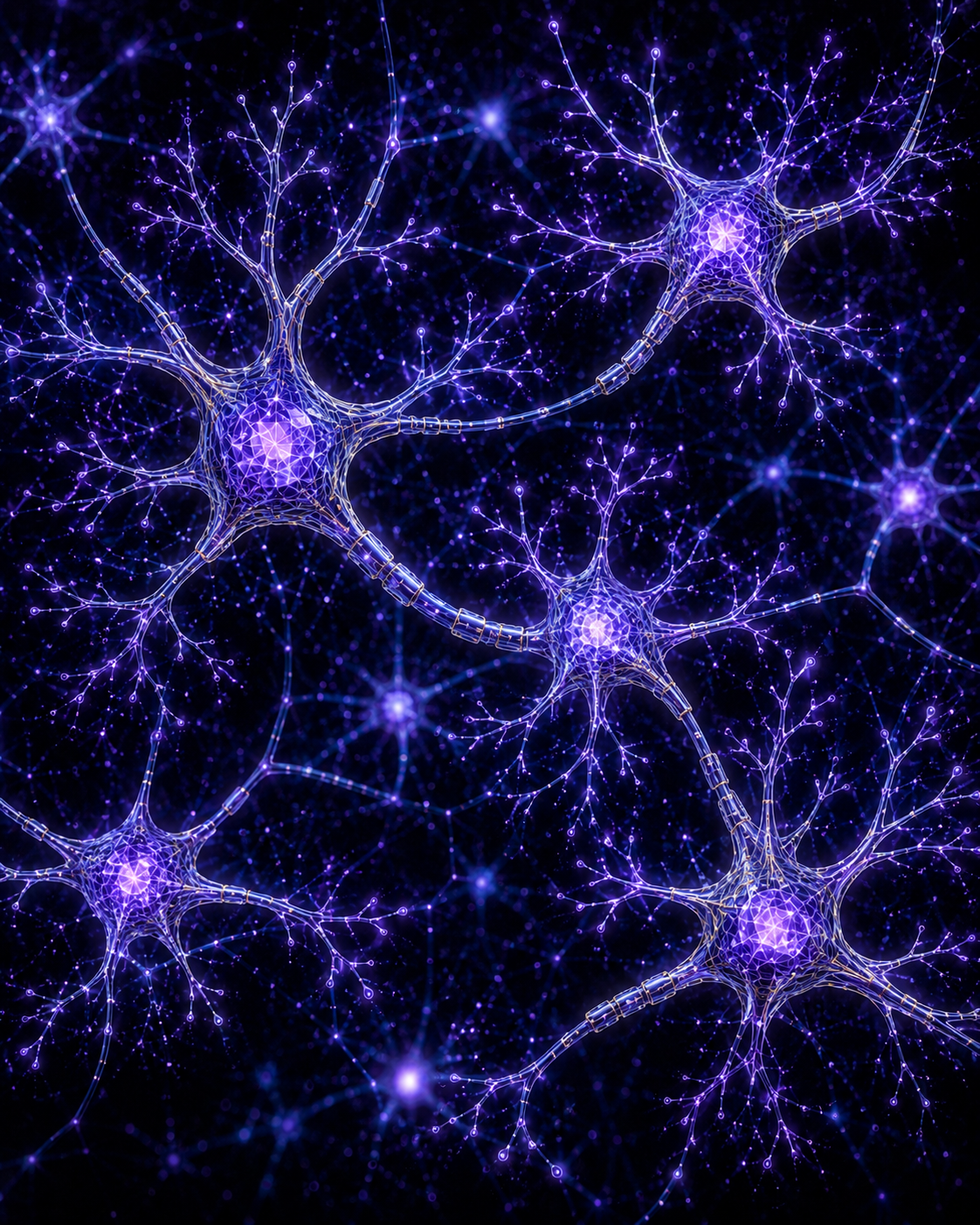 Neural network of AI agents · MEAIOW AICADEMY